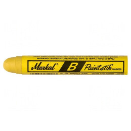 Marker Galben cu Vopsea Solidă PAINTSTIK B - Capăt Rotund | Electronic-mag.ro | Componente Electronice