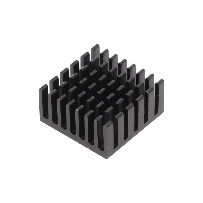 Radiator extrudat cu aripioare negru 20x20mm | Electronic-mag.ro | Componente Electronice Radiator extrudat cu aripioare negru 20x20mm | Electronic-mag.ro | Componente Electronice