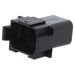 Conector cablu-cablu PX0 8 pini negru