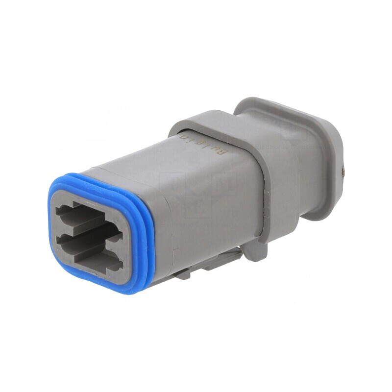 Conector cablu-cablu PX0 4 Pin Gri IP68 | Electronic-mag.ro | Componente Electronice