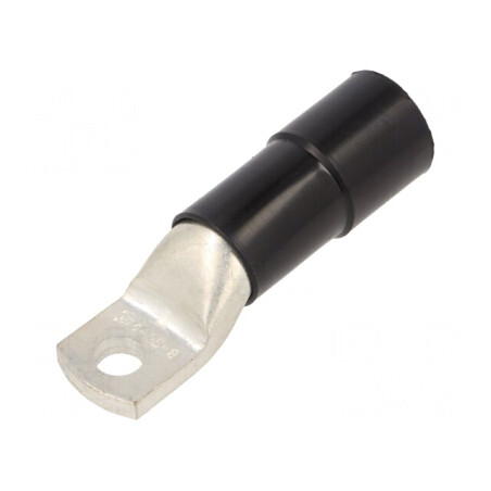 Vârf Inelar Tubular Crimpat M8 95mm2 Negru | Electronic-mag.ro | Componente Electronice