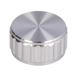 Buton rotativ aluminiu 6,35mm 30x15mm | Electronic-mag.ro | Componente Electronice