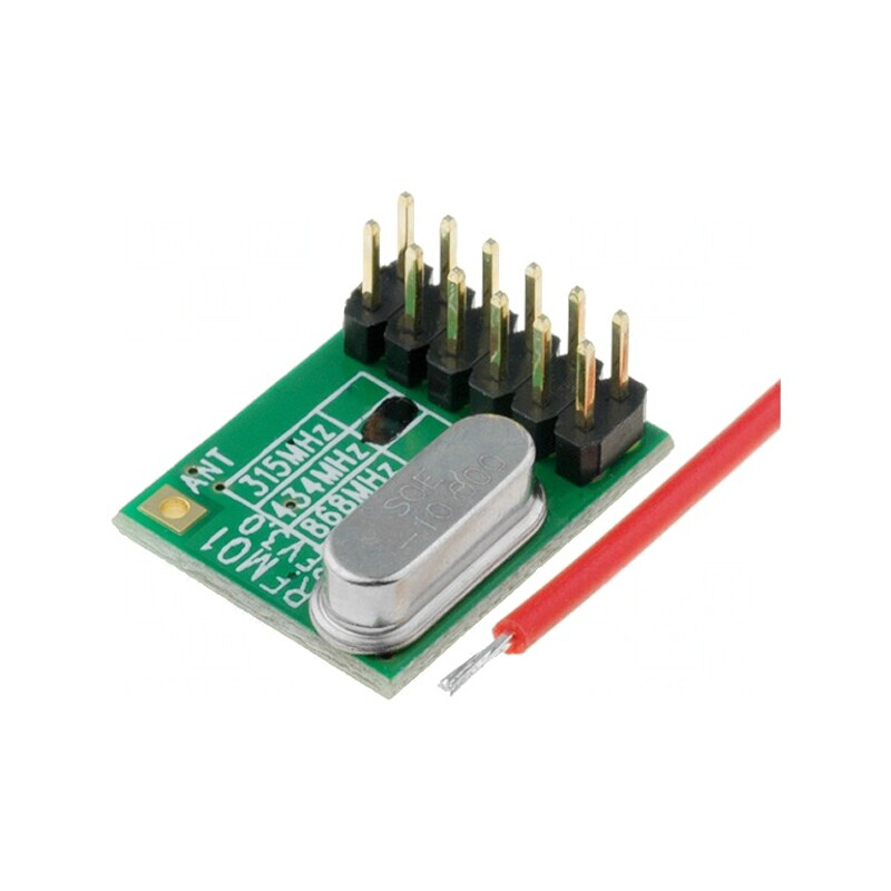 Receptor RF FM FSK 433,92MHz SPI -109dBm 2,2÷5,4VDC | Electronic-mag.ro | Componente Electronice