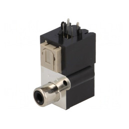 Conector Optic Toslink RCA Soclu Emitter Fibră Optică | Electronic-mag.ro | Componente Electronice
