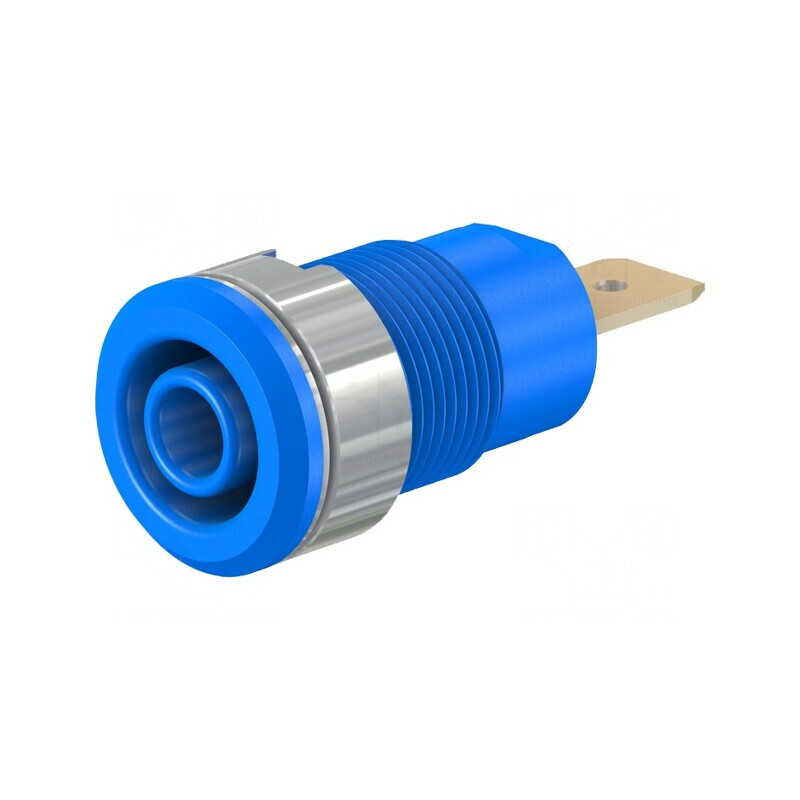Soclu Banană 4mm Albastru Aurit 32A 1kV | Electronic-mag.ro | Componente Electronice Soclu Banană 4mm Albastru Aurit 32A 1kV | Electronic-mag.ro | Componente Electronice