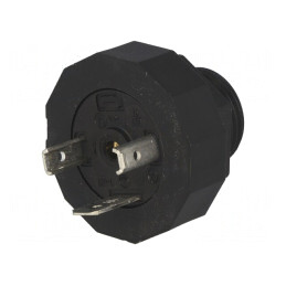 Conector Valvă Soclu A 18mm 3 PIN 16A | Electronic-mag.ro | Componente Electronice