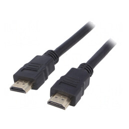 Cablu HDMI 1.4 1.5m Negru | Electronic-mag.ro | Componente Electronice