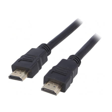 Cablu HDMI 1.4 1.5m Negru | Electronic-mag.ro | Componente Electronice