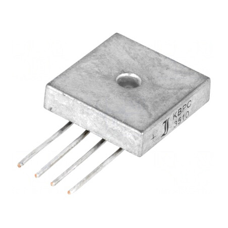 Punte Redresoare Monofazat 200V 35A 375A KBPC | Electronic-mag.ro | Componente Electronice