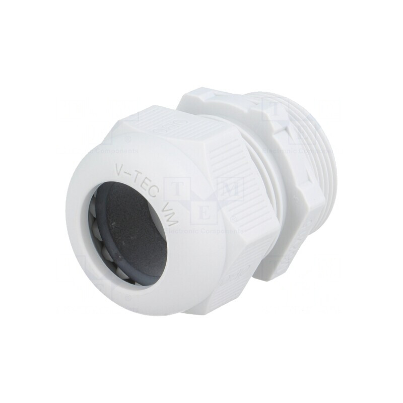 Garnitură etanşare M32 IP68 poliamidă gri | Electronic-mag.ro | Componente Electronice