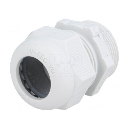 Garnitură etanşare M32 IP68 poliamidă gri | Electronic-mag.ro | Componente Electronice