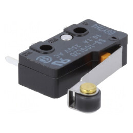 Microîntrerupător cu Manetă și Rulă 10A/250VAC | Electronic-mag.ro | Componente Electronice