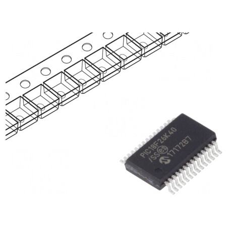 Microcontroler PIC 64kB 64MHz I2C LIN SPI UART | Electronic-mag.ro | Componente Electronice