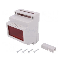 Carcasă pentru Șină DIN, Polistiren, 89mm x 69,7mm x 64,7mm | Electronic-mag.ro | Componente Electronice