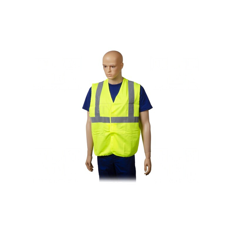 Vestă Reflectorizantă Galbenă L cu Ham și Fixare Velcro | Electronic-mag.ro | Componente Electronice