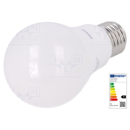 Lampă LED E27 9W 2700K Alb Cald | Electronic-mag.ro | Componente Electronice