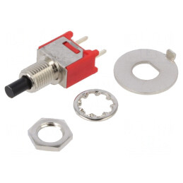 Comutator cu Apăsare SPST-NO 1A/250VAC | Electronic-mag.ro | Componente Electronice