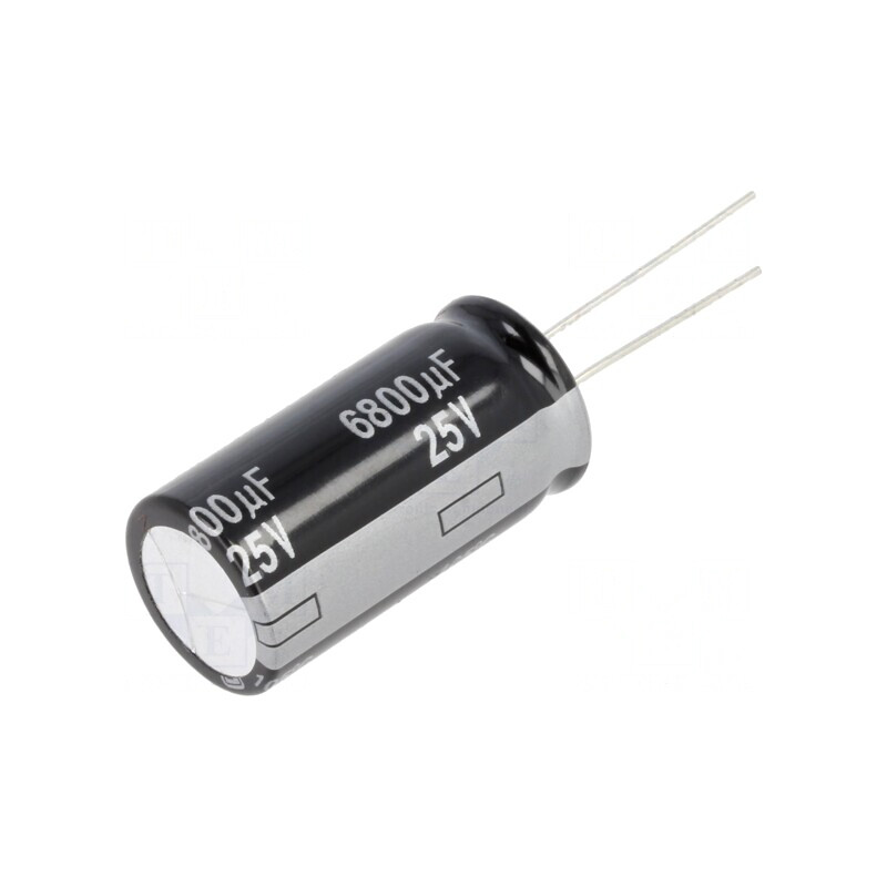 Condensator Electrolitic THT 6800uF 25V 18x35.5mm | Electronic-mag.ro | Componente Electronice Condensator Electrolitic THT 6800uF 25V 18x35.5mm | Electronic-mag.ro | Componente Electronice