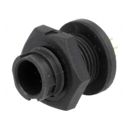 Conector Circular EN2 Soclu THT Montare Panou | Electronic-mag.ro | Componente Electronice