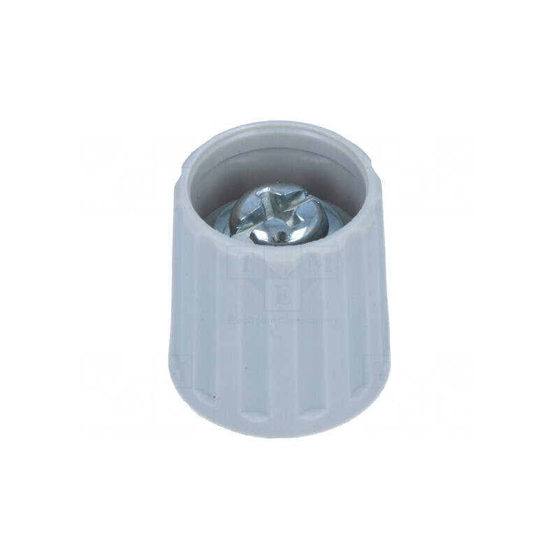 Buton Rotativ Poliamidă 6mm Gri 15mm | Electronic-mag.ro | Componente Electronice