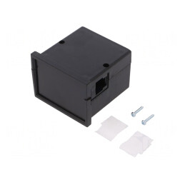 Carcasă ABS Neagră 72x72x55mm Cu Răsucire | Electronic-mag.ro | Componente Electronice