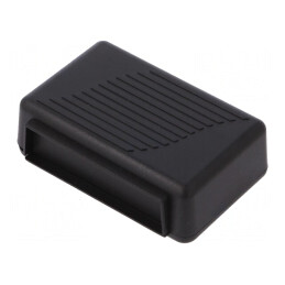Carcasă ABS Neagră cu Panou 85x56x28mm | Electronic-mag.ro | Componente Electronice