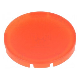 Lentilă Buton 22mm Roșie RMQ-Titan | Electronic-mag.ro | Componente Electronice