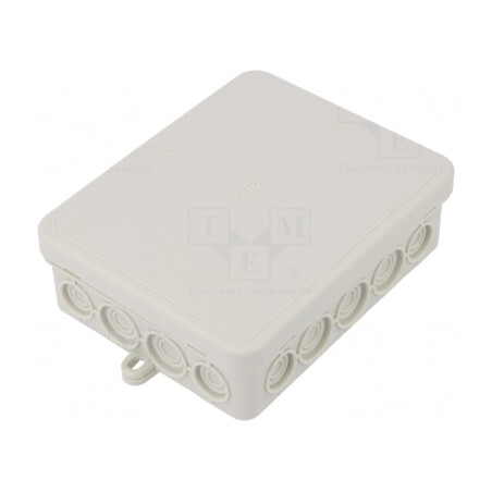 Cutie de Conexiuni IP55 100x125x40mm | Electronic-mag.ro | Componente Electronice