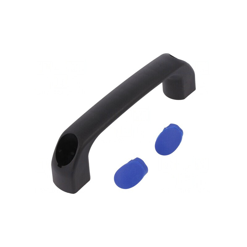 Manetă Poliamidă Neagră 34mm x 120mm x 18mm | Electronic-mag.ro | Componente Electronice