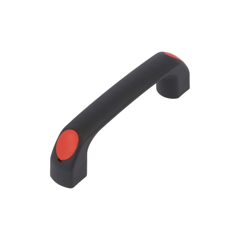 Manetă poliamidă neagră 34mm 120mm 18mm | Electronic-mag.ro | Componente Electronice