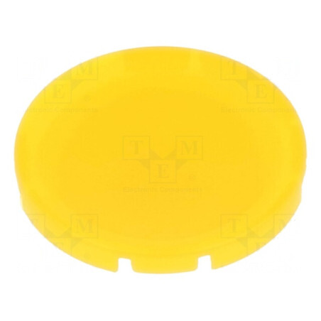 Lentilă galbenă pentru buton 22mm RMQ-Titan | Electronic-mag.ro | Componente Electronice