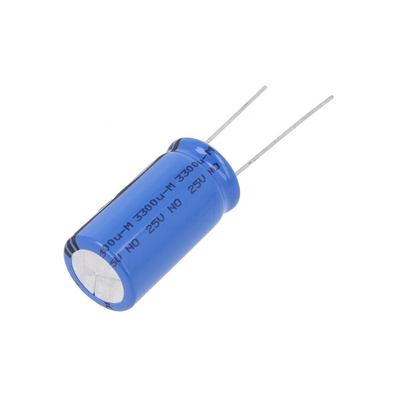 Condensator Electrolitic THT 3,3mF 25V 16x31mm | Electronic-mag.ro | Componente Electronice