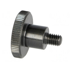 Buton de Reglare din Oțel 24mm M6 | Electronic-mag.ro | Componente Electronice