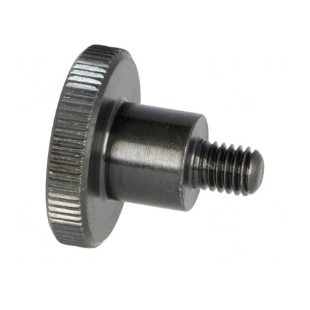 Buton de Reglare din Oțel 24mm M6 | Electronic-mag.ro | Componente Electronice