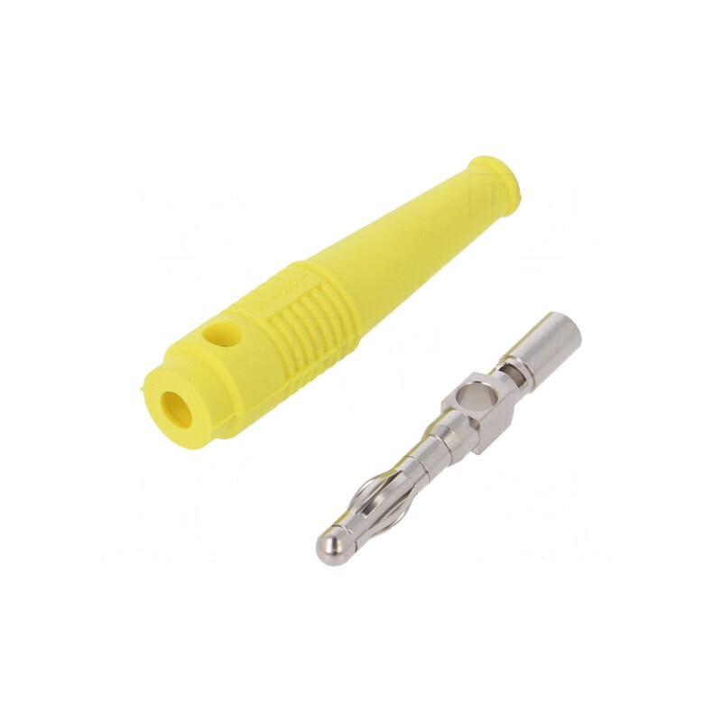 Mufă banană 4mm 32A galbenă nichelată 69mm | Electronic-mag.ro | Componente Electronice Mufă banană 4mm 32A galbenă nichelată 69mm | Electronic-mag.ro | Componente Electronice