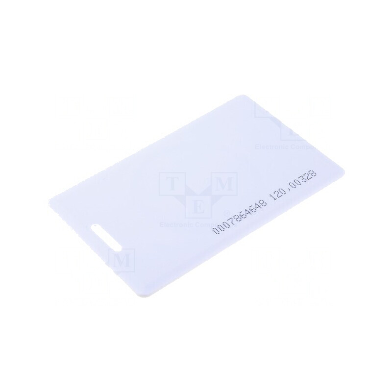 Card RFID Alb 125kHz | Electronic-mag.ro | Componente Electronice