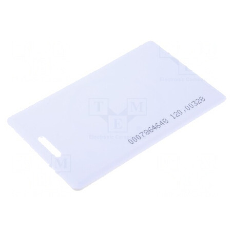 Card RFID Alb 125kHz | Electronic-mag.ro | Componente Electronice