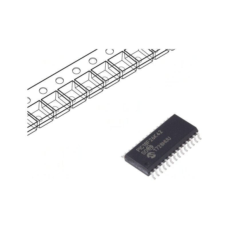 Microcontroler PIC 64kB 64MHz 2,3-5,5V SMD SO28 PIC18 | Electronic-mag.ro | Componente Electronice Microcontroler PIC 64kB 64MHz 2,3-5,5V SMD SO28 PIC18 | Electronic-mag.ro | Componente Electronice