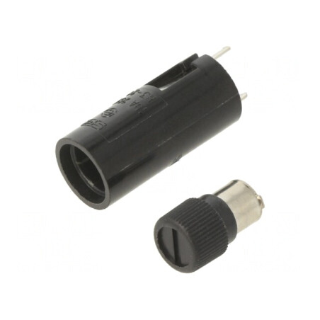 Clemă Siguranțe Cilindrice 5x20mm 10A Termoplast | Electronic-mag.ro | Componente Electronice