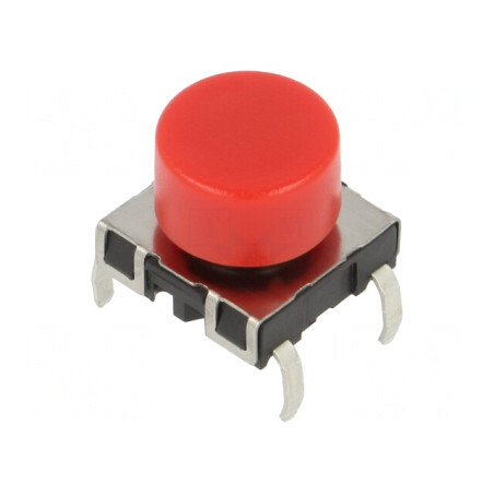 Microîntrerupător TACT SPST-NO 0,05A 42VDC THT 1,8N | Electronic-mag.ro | Componente Electronice