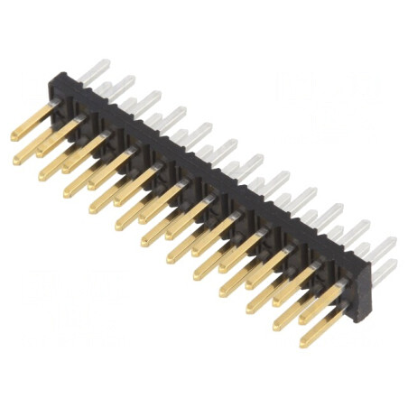 Conector Pini Cablu-Placă 24P THT Minitek 2mm PCB | Electronic-mag.ro | Componente Electronice