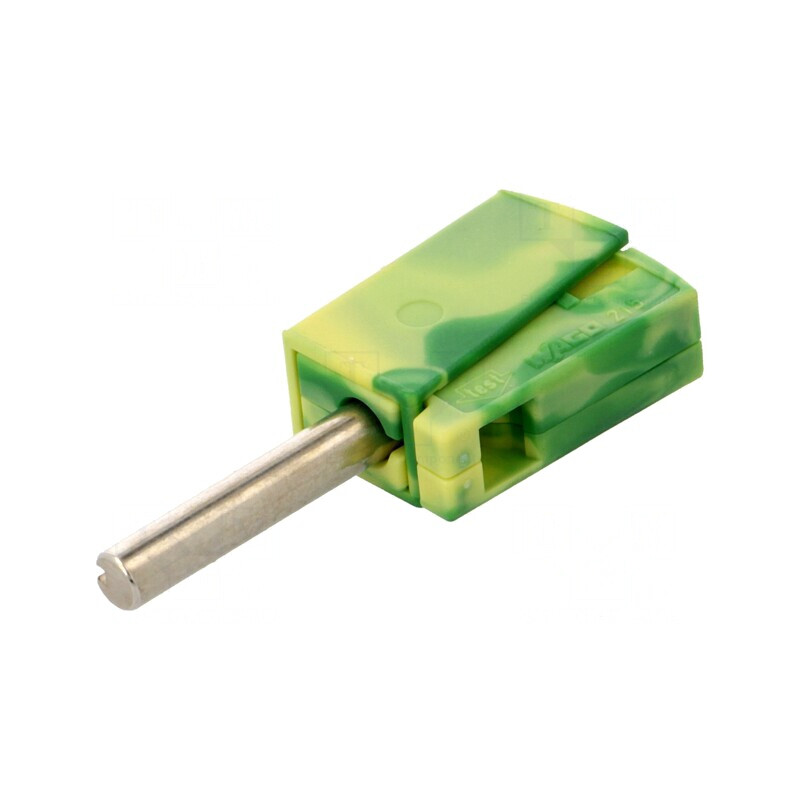 Mufă Banană 4mm 20A 42V Galben-Verde Neizolat | Electronic-mag.ro | Componente Electronice Mufă Banană 4mm 20A 42V Galben-Verde Neizolat | Electronic-mag.ro | Componente Electronice