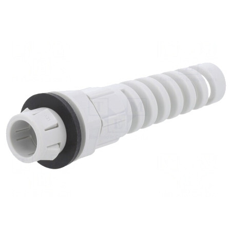 Garnitură etanşare IP68 poliamidă gri deschis | Electronic-mag.ro | Componente Electronice
