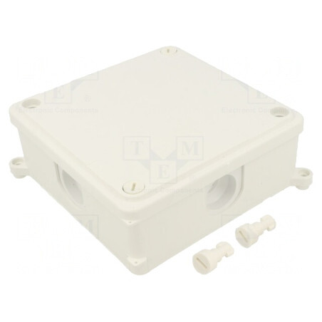 Cutie de conexiuni perete 125x125x45mm | Electronic-mag.ro | Componente Electronice