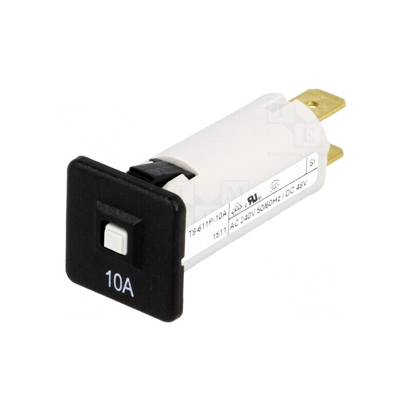 Întrerupător de Supracurent 10A 240VAC 48VDC SPST | Electronic-mag.ro | Componente Electronice Întrerupător de Supracurent 10A 240VAC 48VDC SPST | Electronic-mag.ro | Componente Electronice