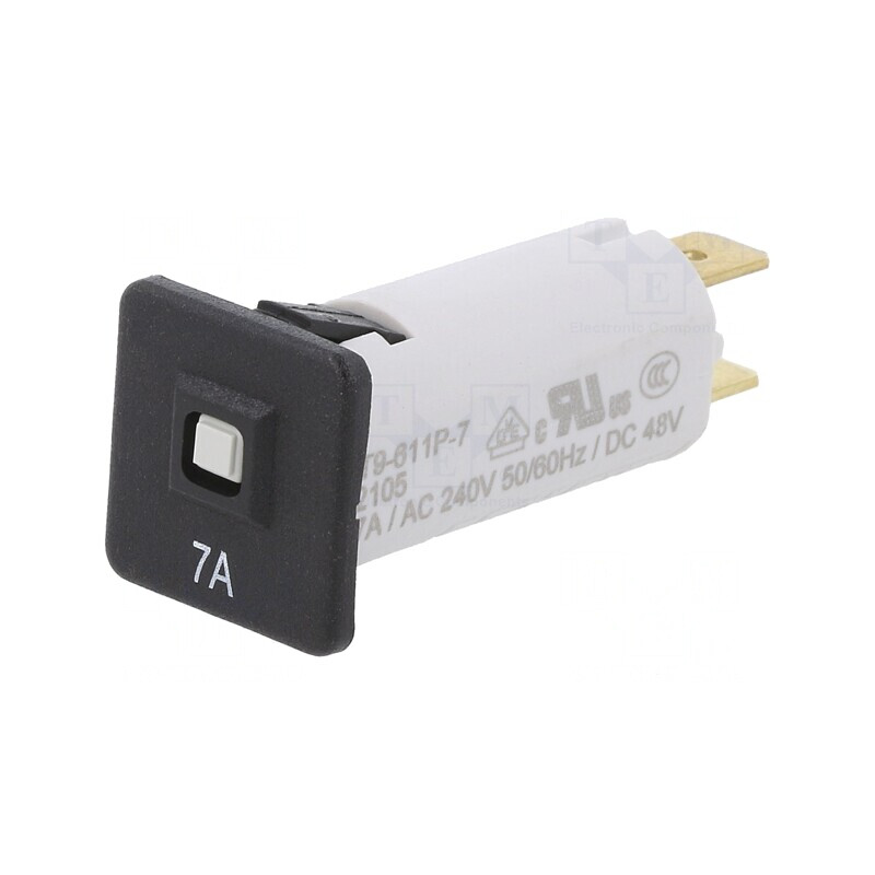 Întrerupător Supracurent 7A 240VAC 48VDC SPST | Electronic-mag.ro | Componente Electronice Întrerupător Supracurent 7A 240VAC 48VDC SPST | Electronic-mag.ro | Componente Electronice