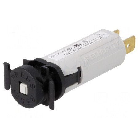Întrerupător de Supracurent 240VAC 48VDC 10A SPST MCB | Electronic-mag.ro | Componente Electronice