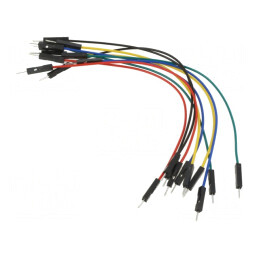 Cablu de Conectare 150mm Tată-Tată Multicolor