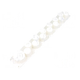 Garnitură Elastomer Termoplastic TPE cu Multiple Orificii | Electronic-mag.ro | Componente Electronice