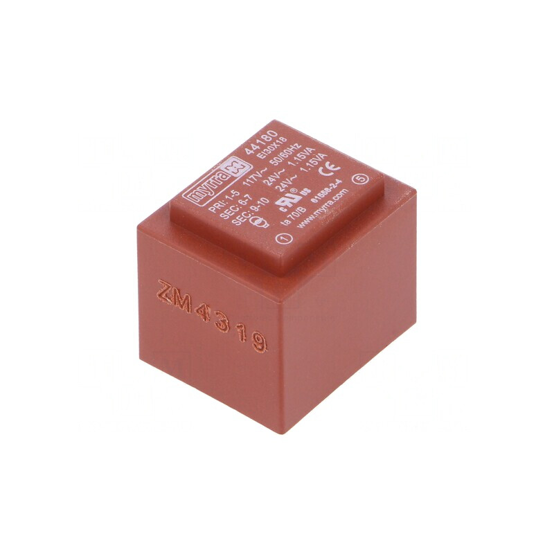 Transformator Încapsulat 2,3VA 117VAC 24V PCB | Electronic-mag.ro | Componente Electronice